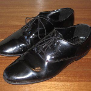 Frederico Leone Men's size 10.5M dressy black shoes for services, tuxedo, other.